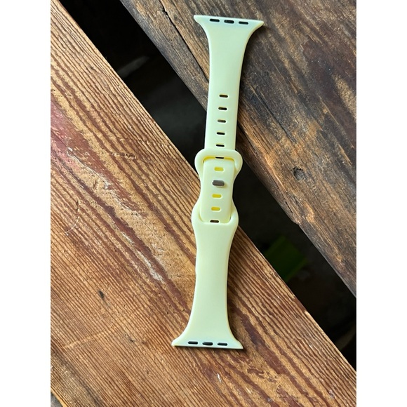 Candy Pastel Yellow Apple Watch Bands - Picture 3 of 3